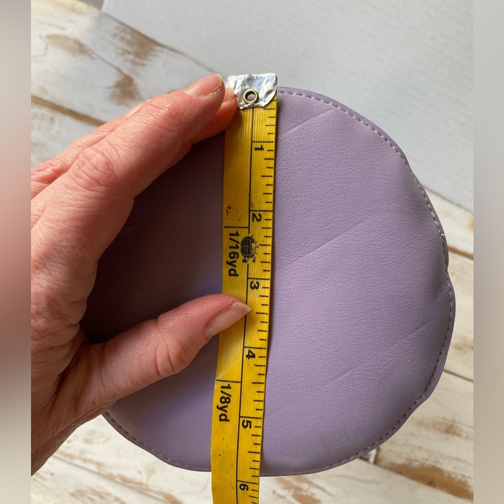 MONAT lavender cosmetics bag travel toiletries makeup purple NWOT cylindrical - Picture 13 of 15